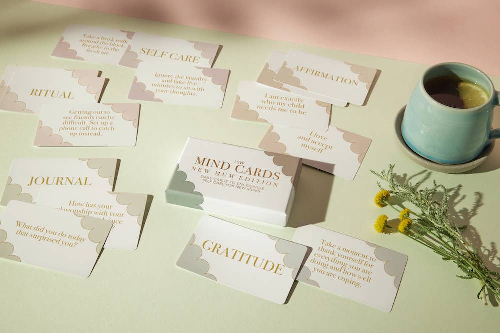 MIND CARDS : New Mum Edition - Self care for new mums