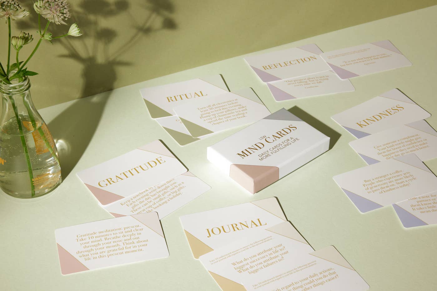 MIND CARDS : Wellbeing Cards, Self Care and Wellness
