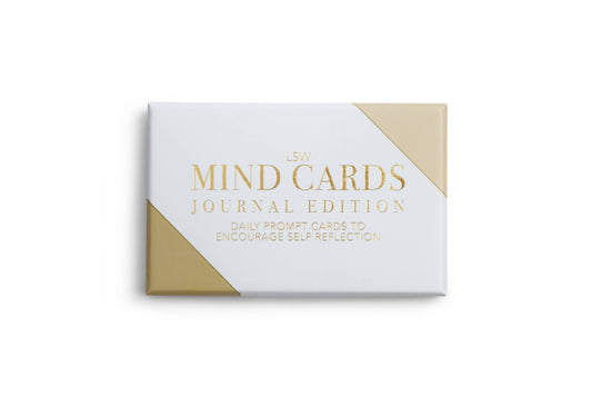 MIND CARDS : Journal Edition - Self Care, Wellbeing