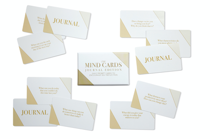 MIND CARDS : Journal Edition - Self Care, Wellbeing