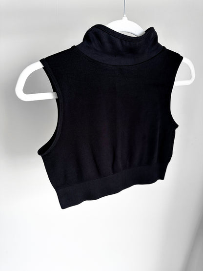 WOMENS CLOUD COLLECTION GYM LUXE TANK TOP  - NOIR BLACK