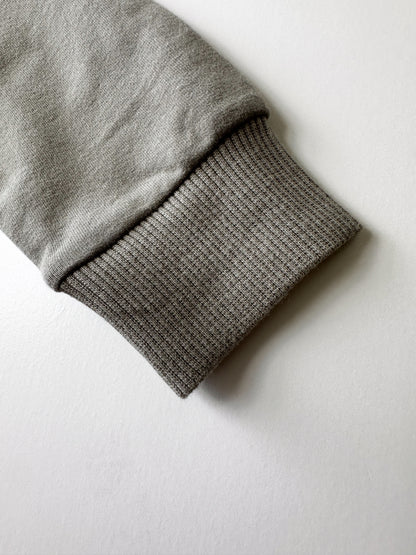 KIDS COLOUR BLOCK HOODED SWEAT ROMPER - EARTH TONES