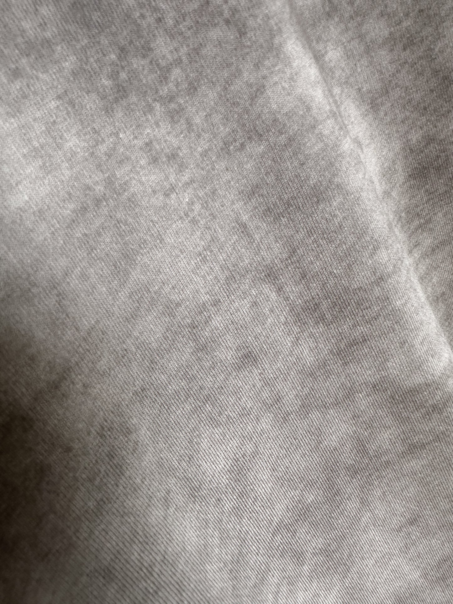 MENS WASHED EFFECT T-SHIRT- GREY HAZE