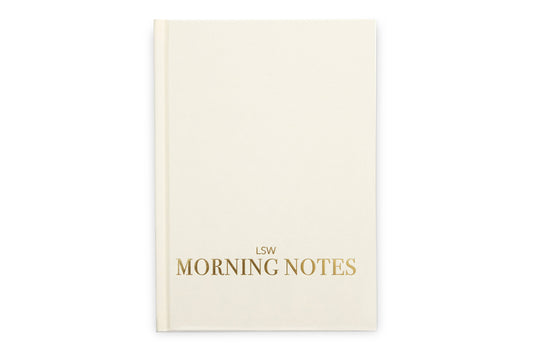 MORNING NOTES : Goal-Setting Journal | Self Care & Wellbeing