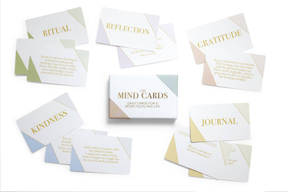 MIND CARDS : Wellbeing Cards, Self Care and Wellness